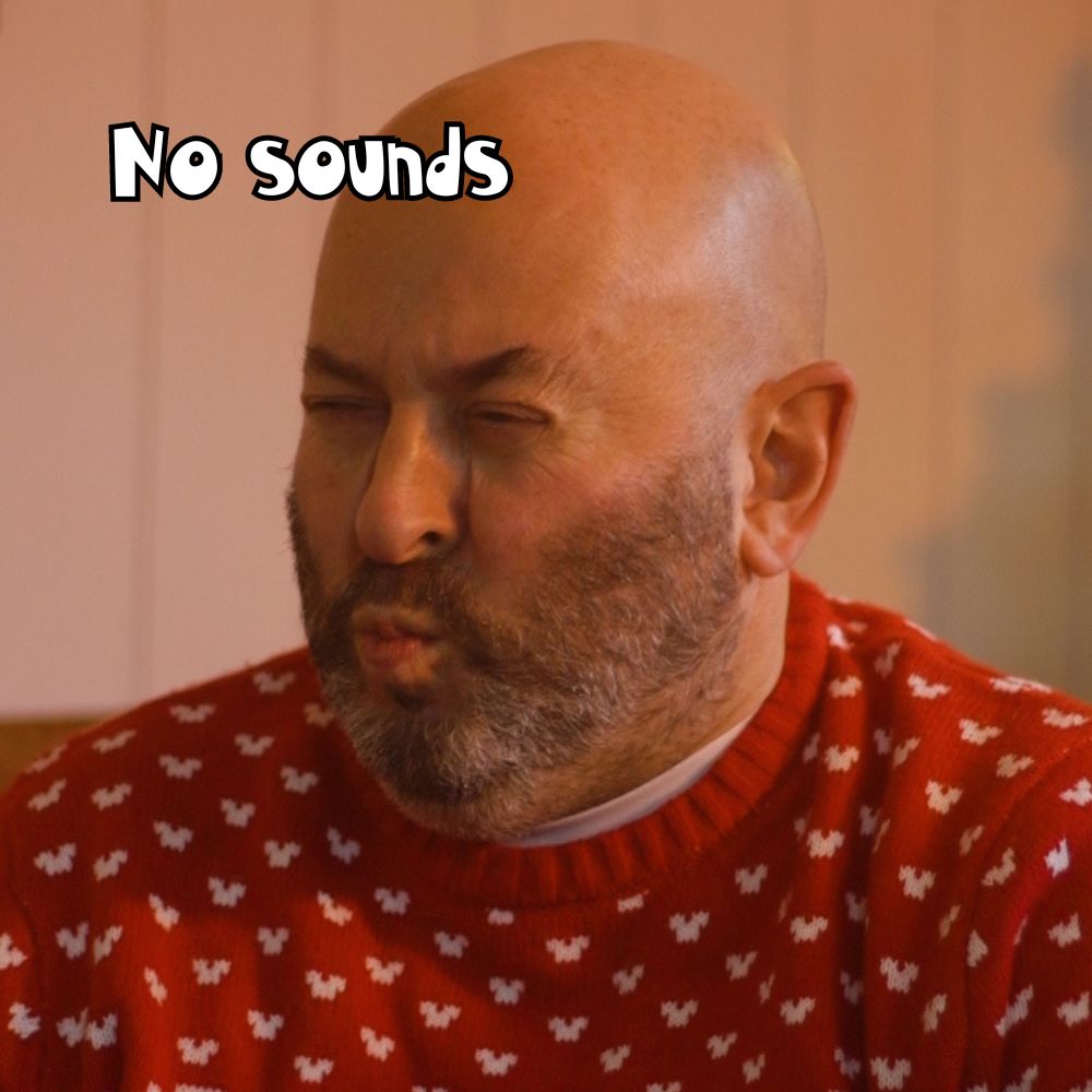 4. No sounds